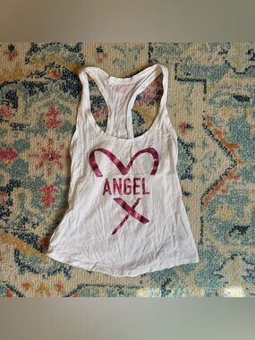 Victoria’s Secret Angel Graphic Racerback Tank – Small